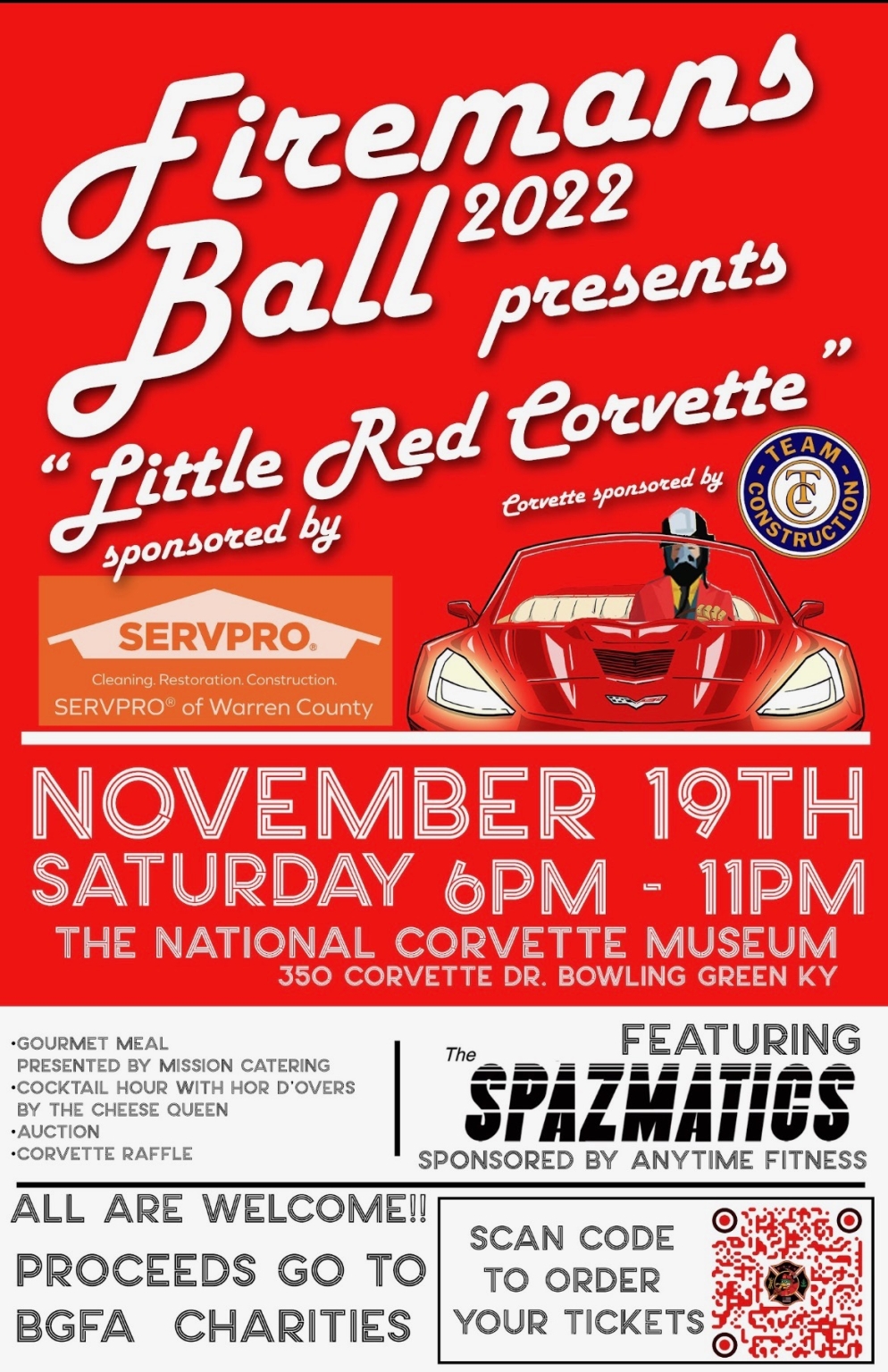 2022 Fireman’s Ball Bowling Green Firefighters